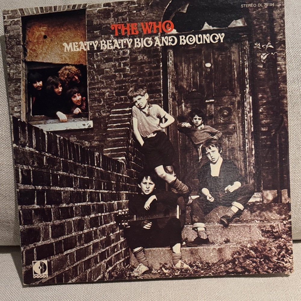 The Who Meaty Beaty Big And Bouncy Decca DL-79184 Stereo Record Album LP